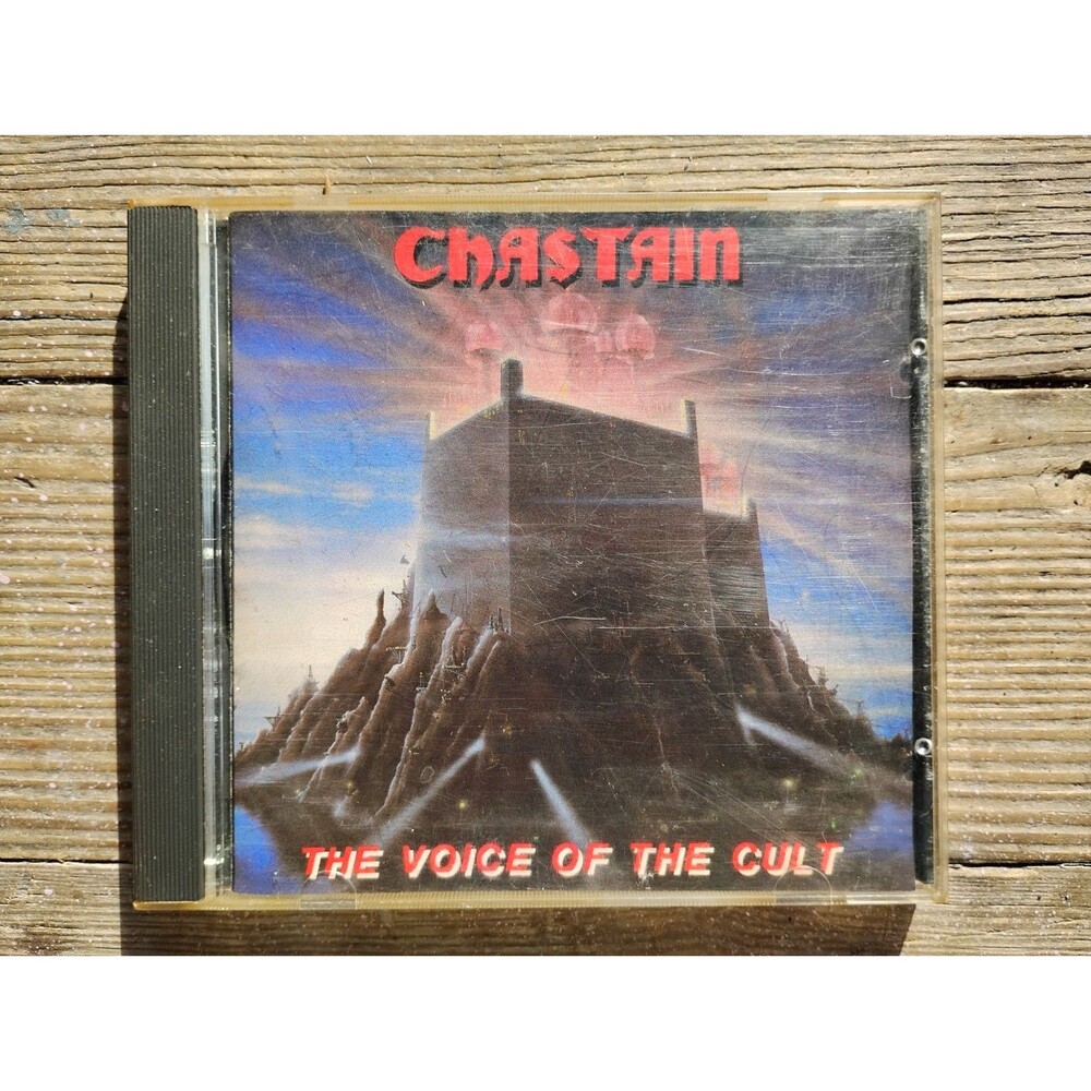SIGNED! CHASTAIN The Voice Of The Cult (CD 1988) RARE CD! On Tour With Metallica